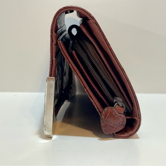 Brighton Leather Clutch / Wallet Organizer - Picture 3 of 16